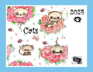 2024 Cats Calendar