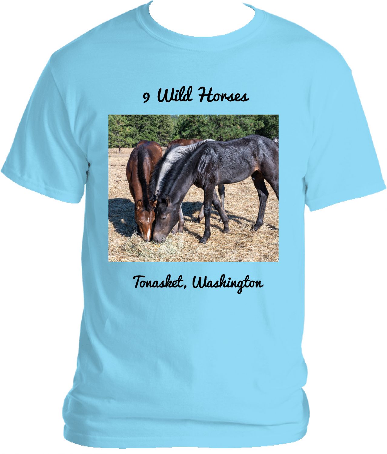 9 Wild Horses 2023 Foals t-shirt