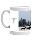 11 oz Coffee mug  9 Wild Horses + 1