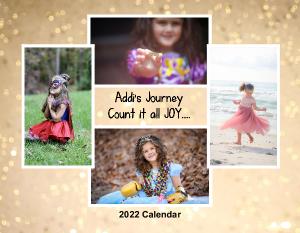 Addi's Journey 2022 Calendar