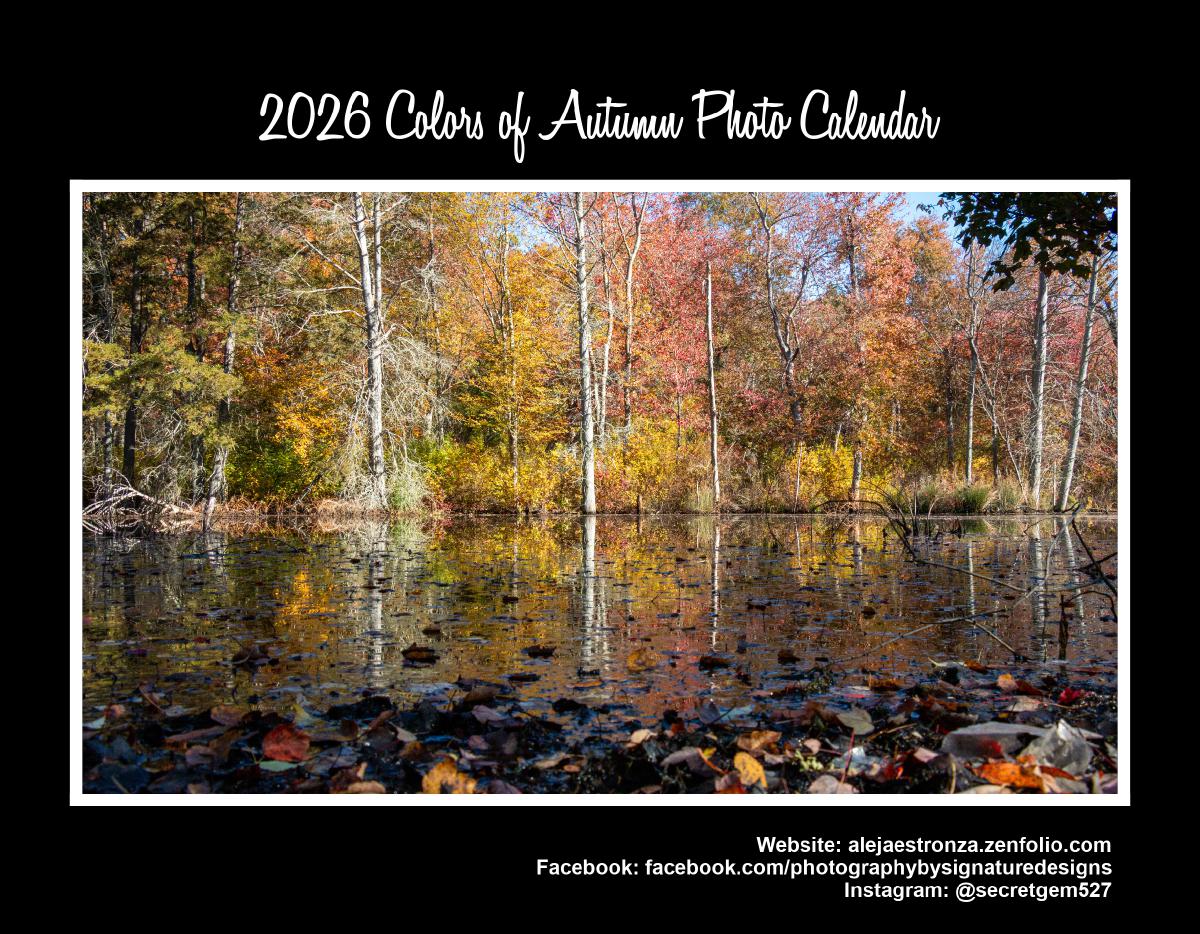 2026 Colors of Autumn Photo Calendar