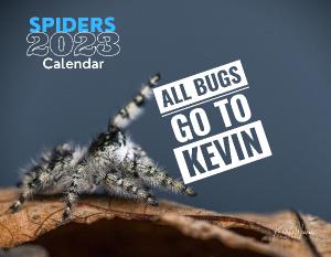 All Bugs Go to Kevin 2023 Spider Calendar