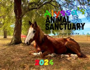Alyssa's Animal Sanctuary 2024 Calendar
