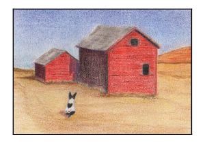 Rat Terrier at the Barns