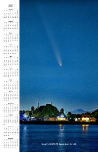 Comet C2023 A3 - Tsuchinshan-ATLAS Calendar 2027
