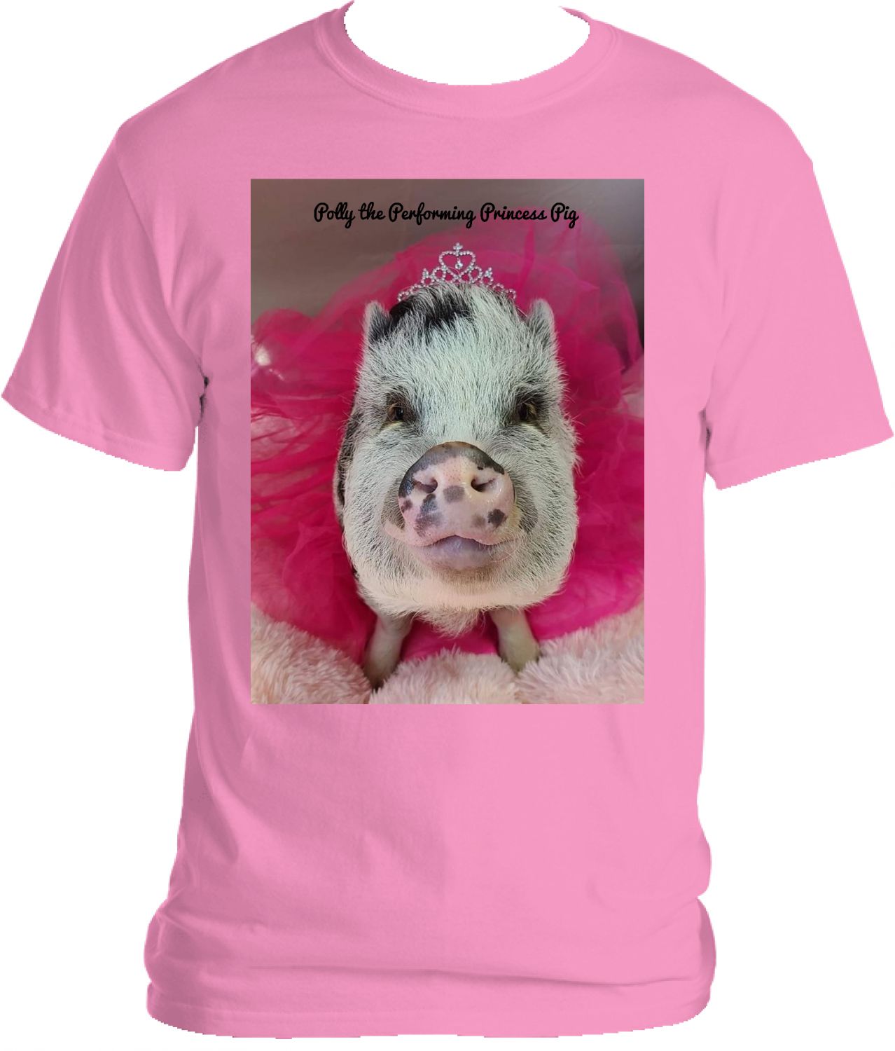 Polly the Performing Princess Pig shirts