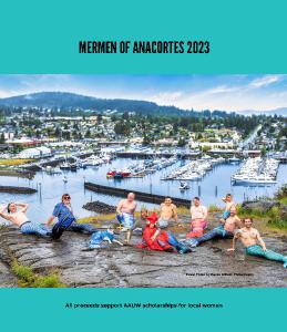 Mermen of Anacortes 2023 CD Case Calendar