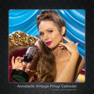 Annabelle Vintage Pinup Calendar