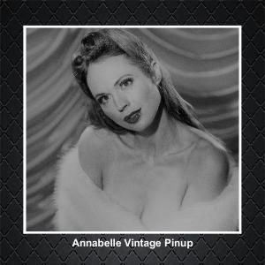 Vintage Pinup Wall Calendar 12 x 12 Black White