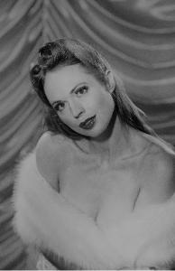 Annabelle Vintage Black and White Pinup Print