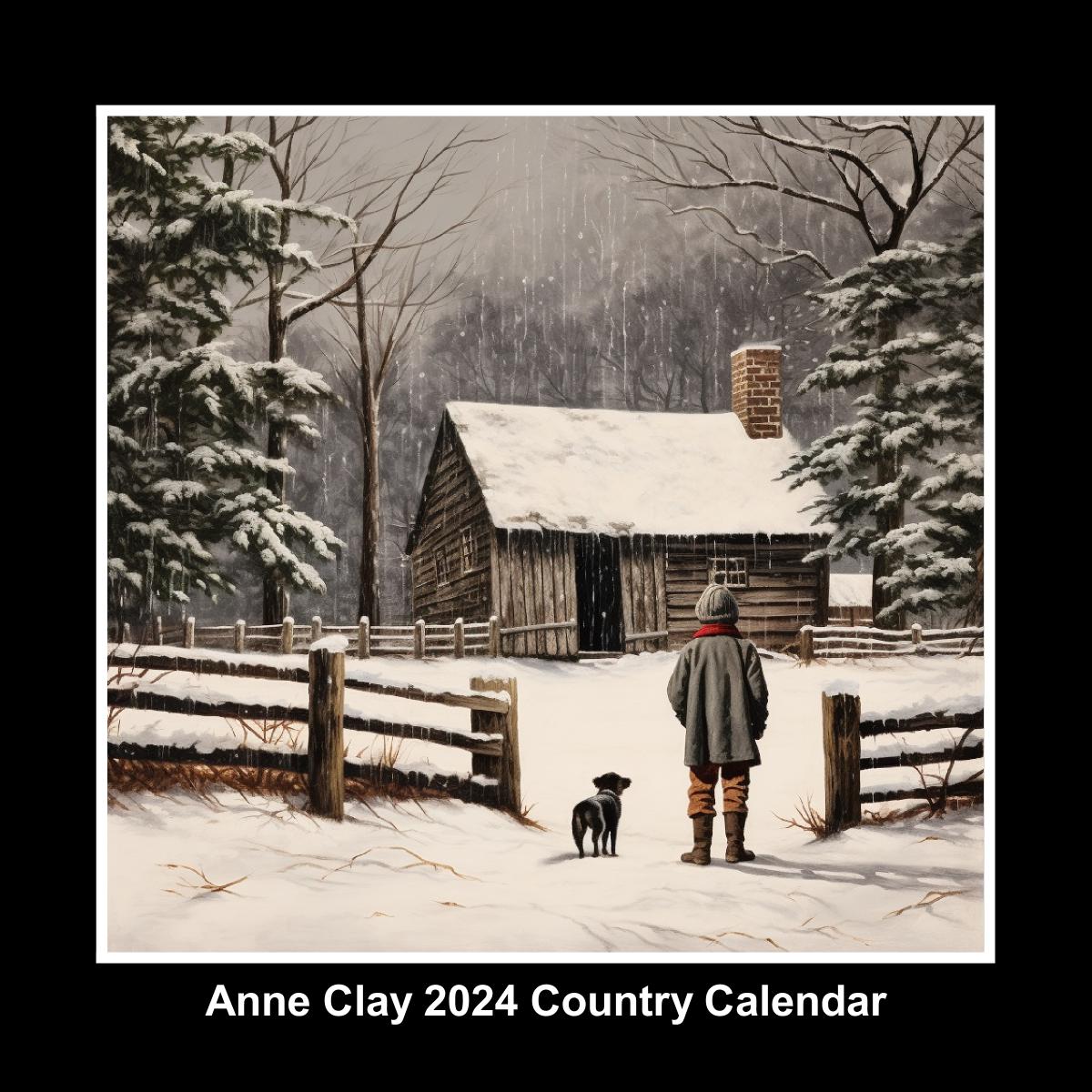 Anne Clay 2024 Country Calendar
