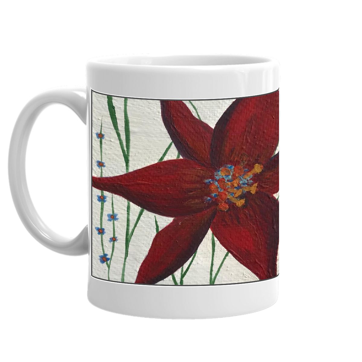 Amazon Rainforest Wild Flower Mug