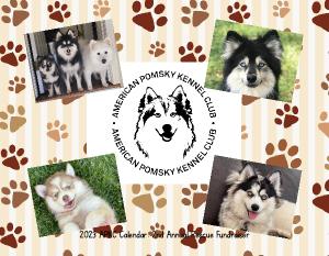 2023 APKC Calendar-Pomsky Rescue Fundraiser