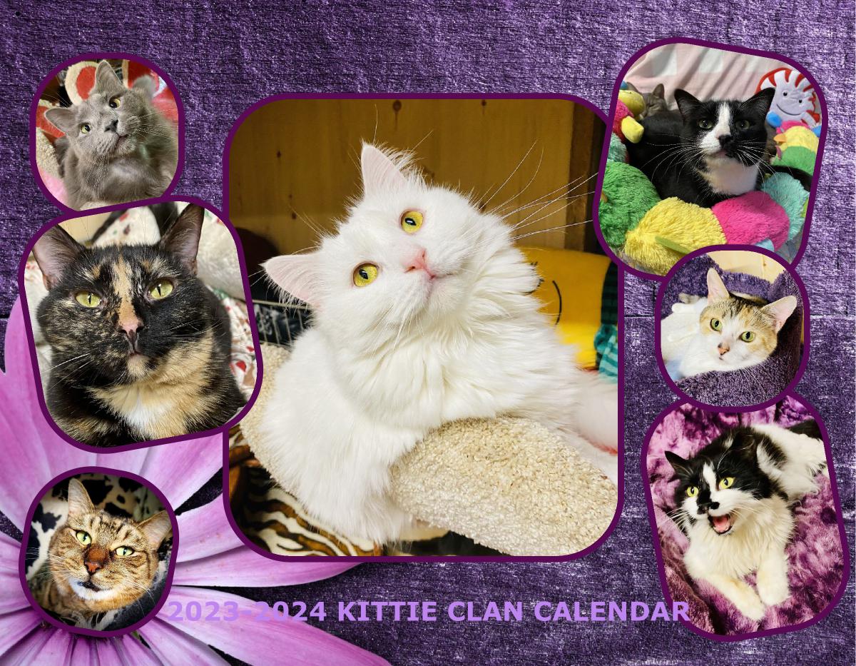 2022-2023 18-MONTH KITTIE CLAN CALENDAR
