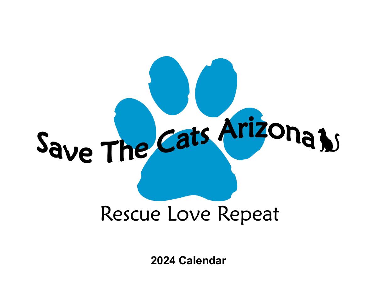 Save the Cats AZ 2024 Calendar