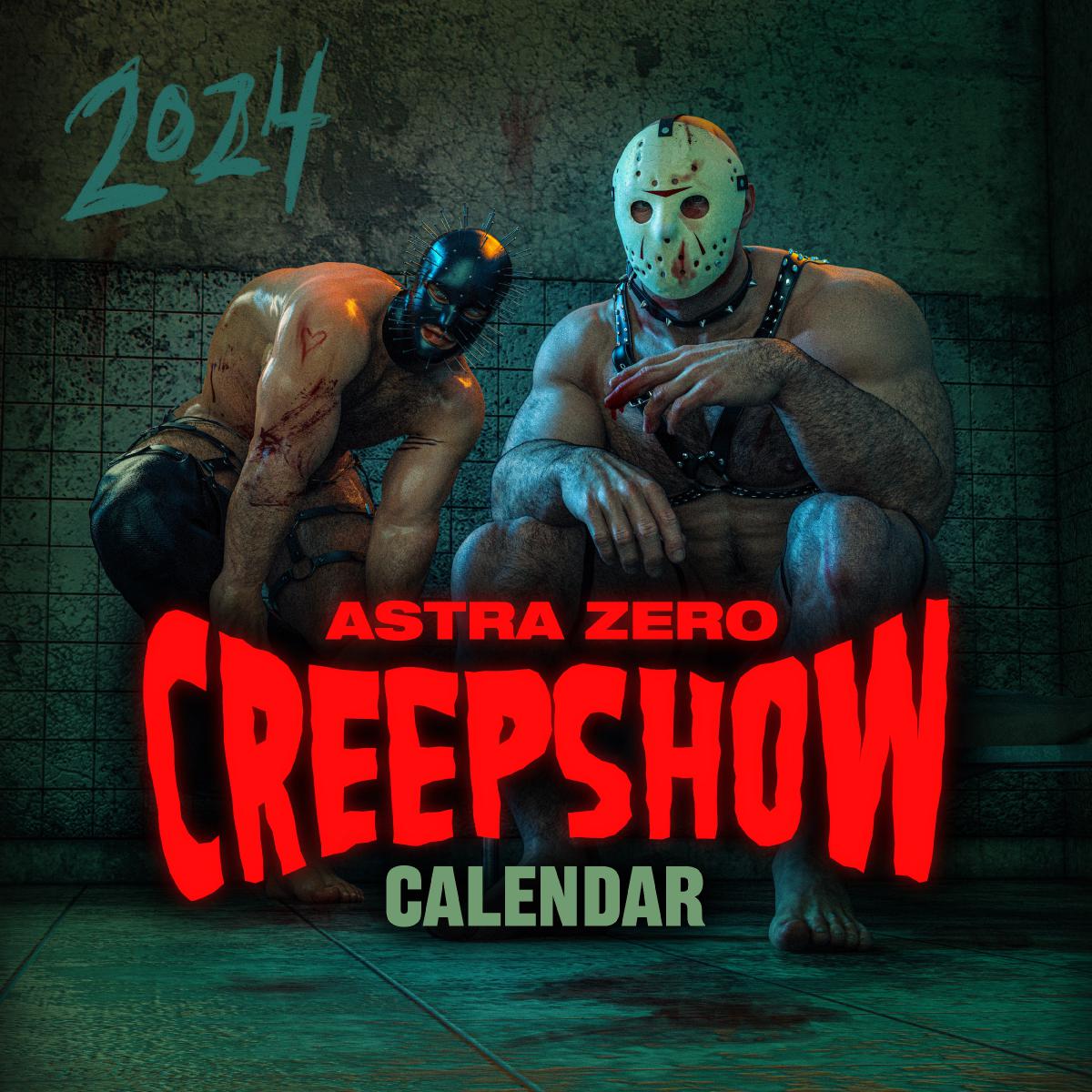 Astra Zero: CREEPSHOW Calendar 2024