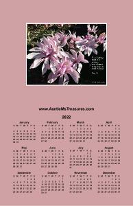 Magnolias Poster Calendar