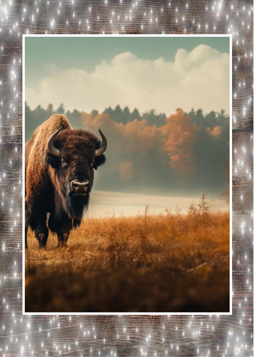 Buffalo Greeting Cards