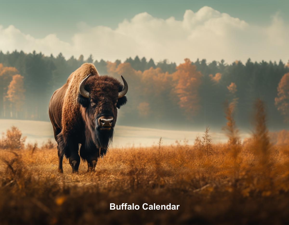 Buffalo Wall Calendar