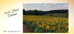 2026 Floral Desk Calendar