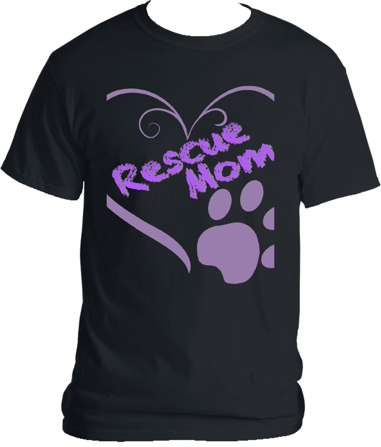 Rescue Mom Tee Shirt