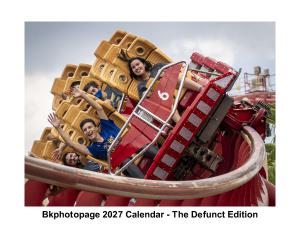 Bkphotopage 2027 Calendar - The Defunct Edition