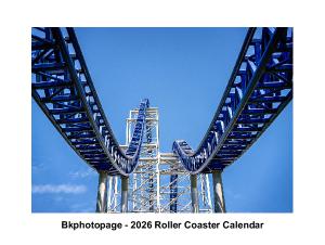 2026 Bkphotopage Roller Coaster Calendar