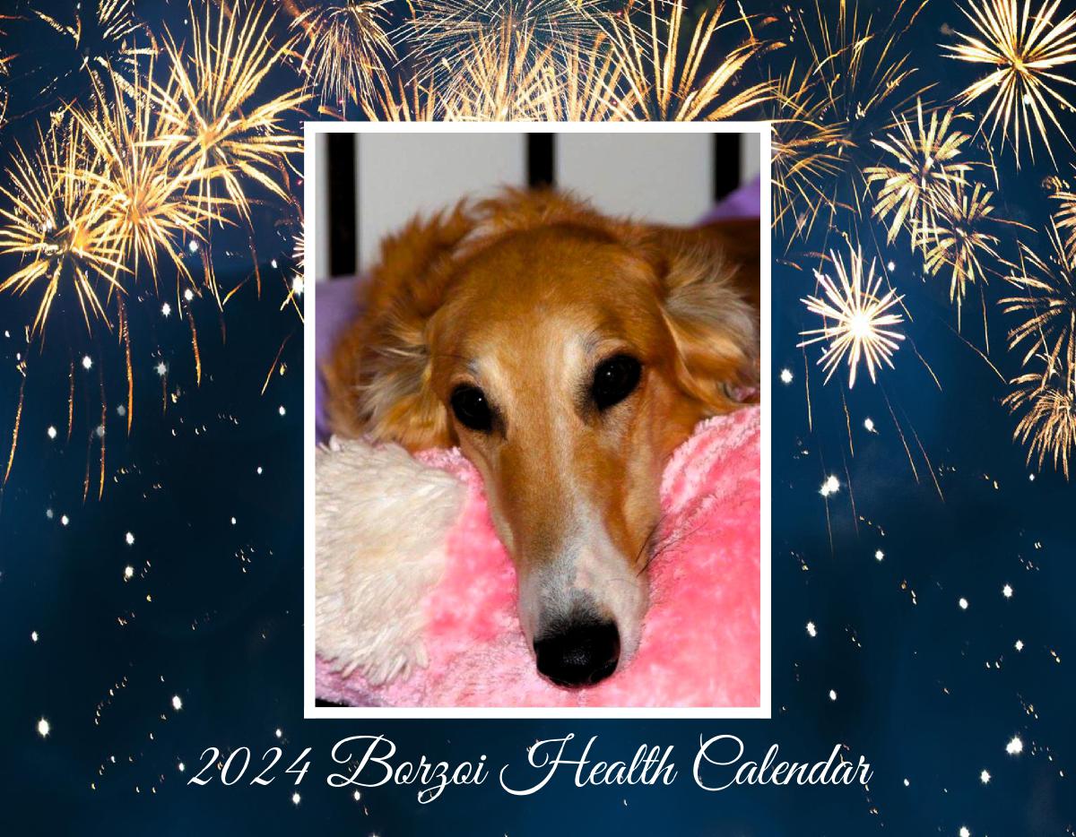 2024 Borzoi Health Calendar