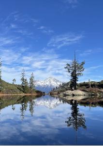 Heart Lake Greeting Card