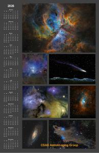 2026 CSAS Poster Calendar