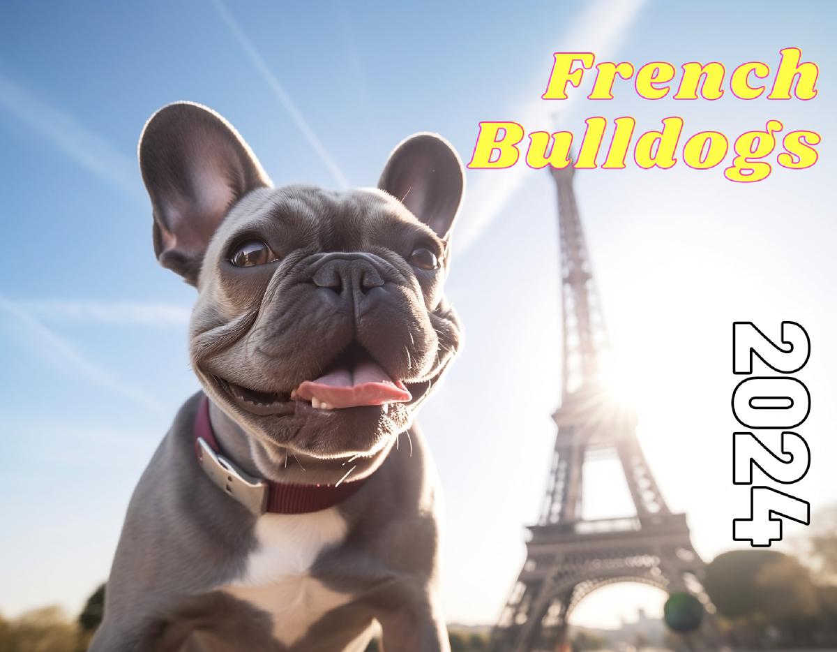 French Bulldog Calendar 2024