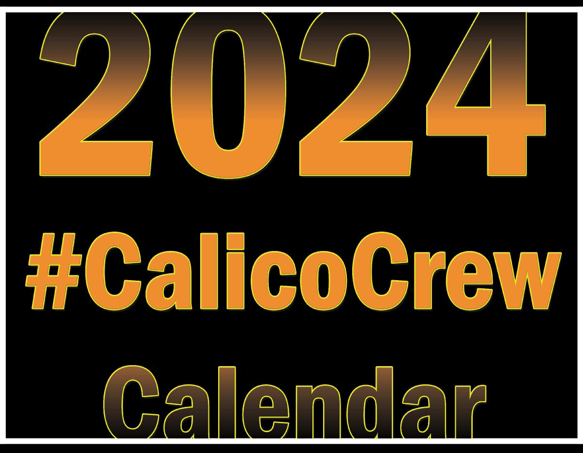 2024 #CalicoCrew Calendar