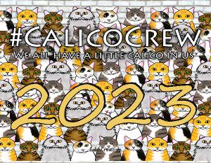 2023 #CalicoCrew Calendar