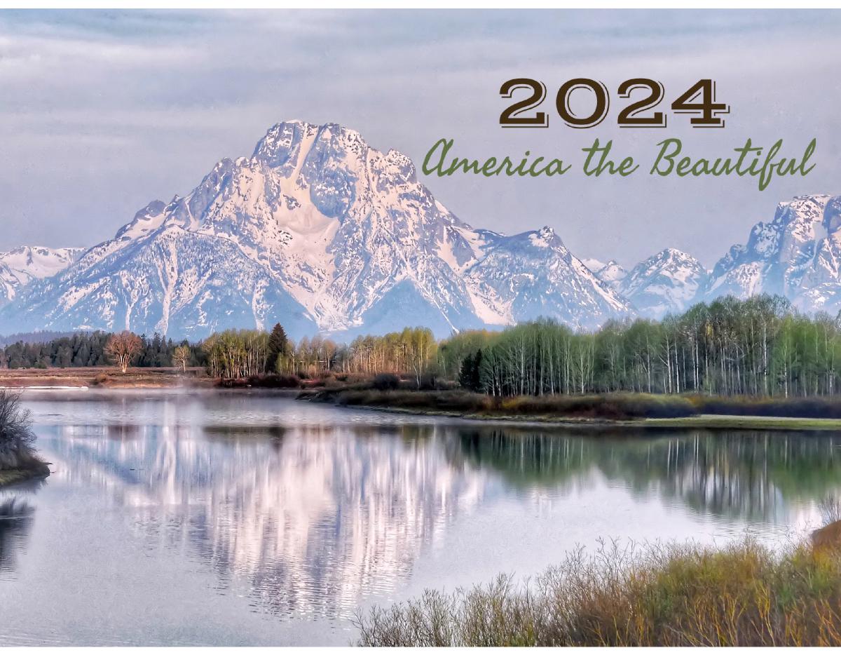 America the Beautiful 2024 Calendar