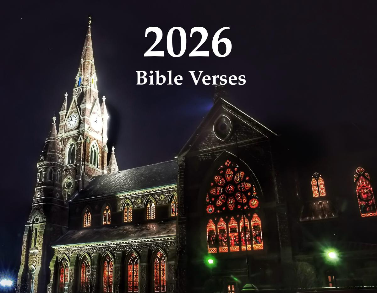 Bible Verses Calendar 2026