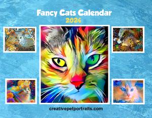 Fancy Cats Calendar 2024