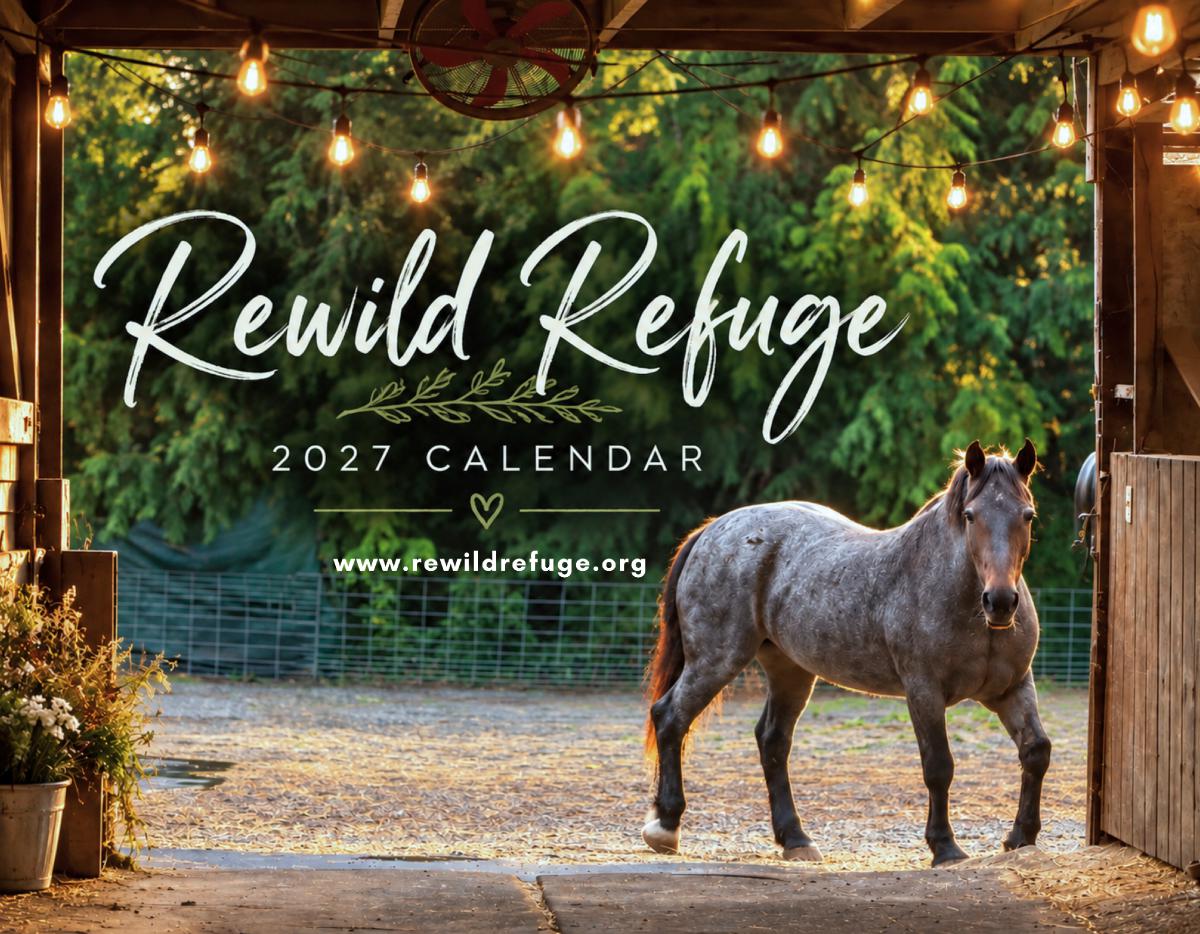 Rewild Refuge | 2027 XL Wall Calendar