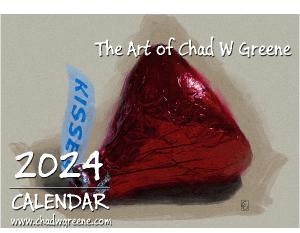 The Art of Chad W Greene - 2024 Calendar