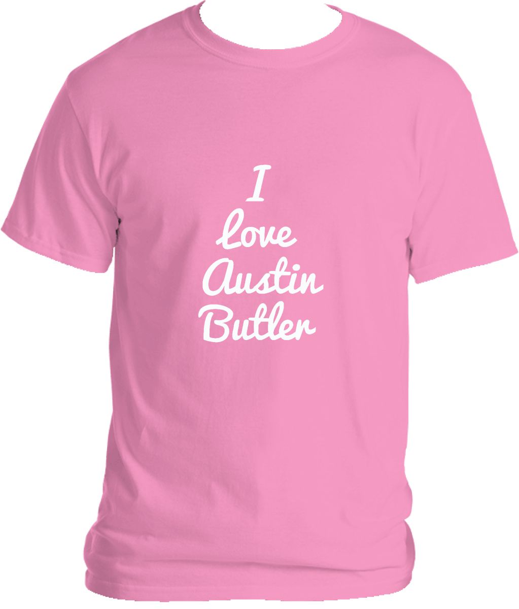 I Love Austin Butler Shirt (pink)