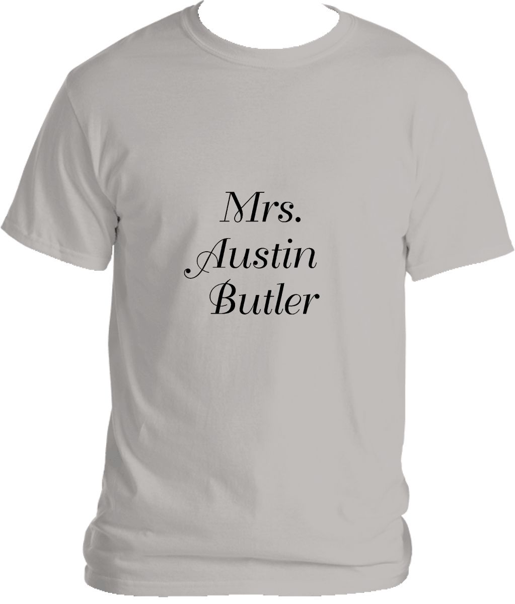 Mrs. Austin Butler Shirt Grey