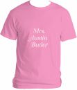 Mrs. Austin Butler Shirt Pink