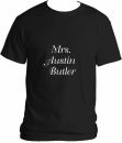 Mrs. Austin Butler Shirt Black