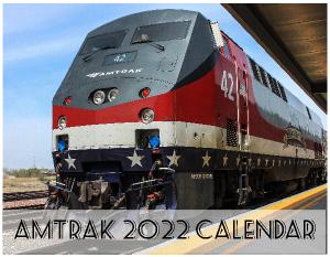 2022 Amtrak Calendar
