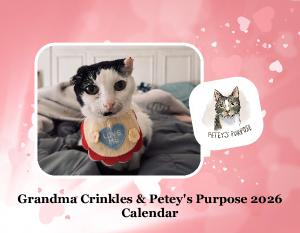 Grandma Crinkles & Petey's Purpose 2026 Calendar