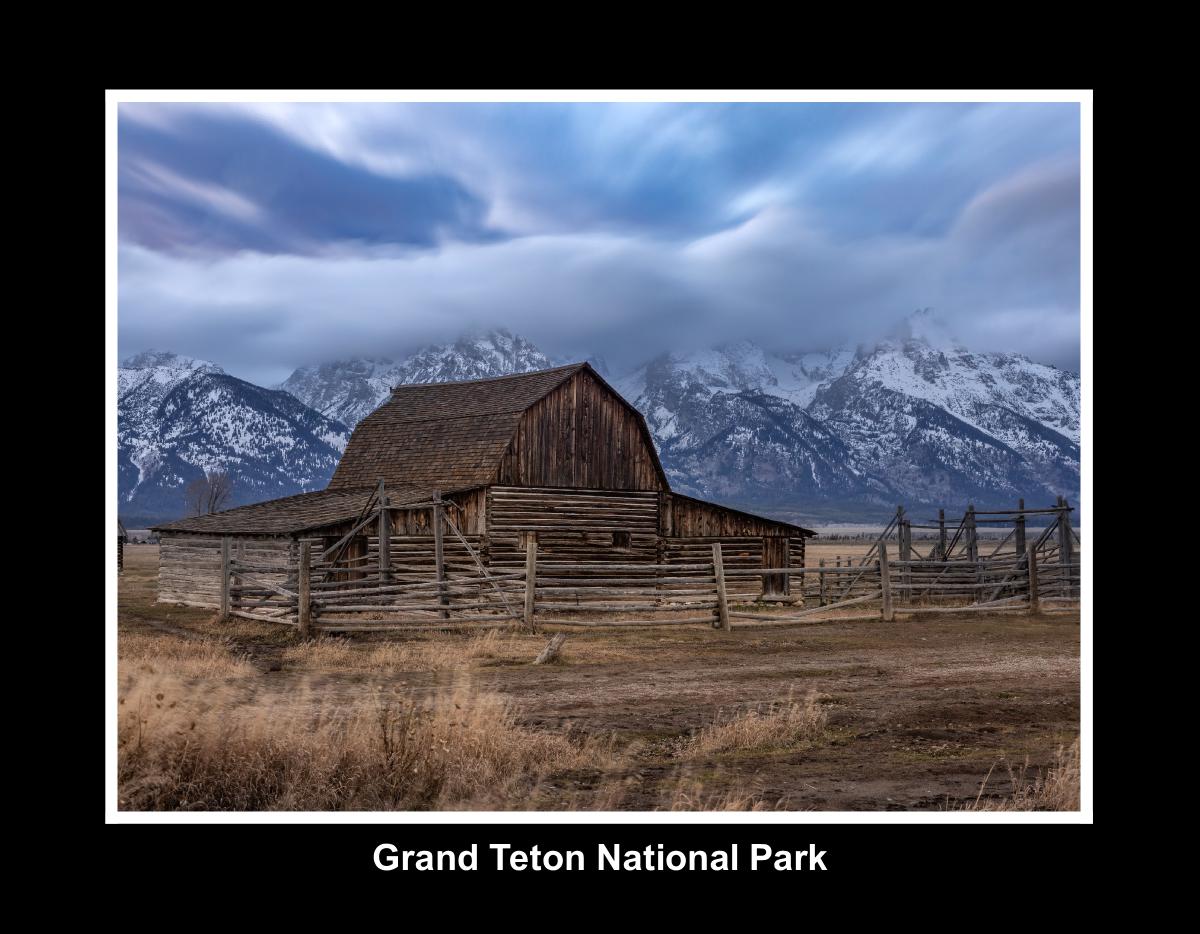 Grand Teton National Park Calendar