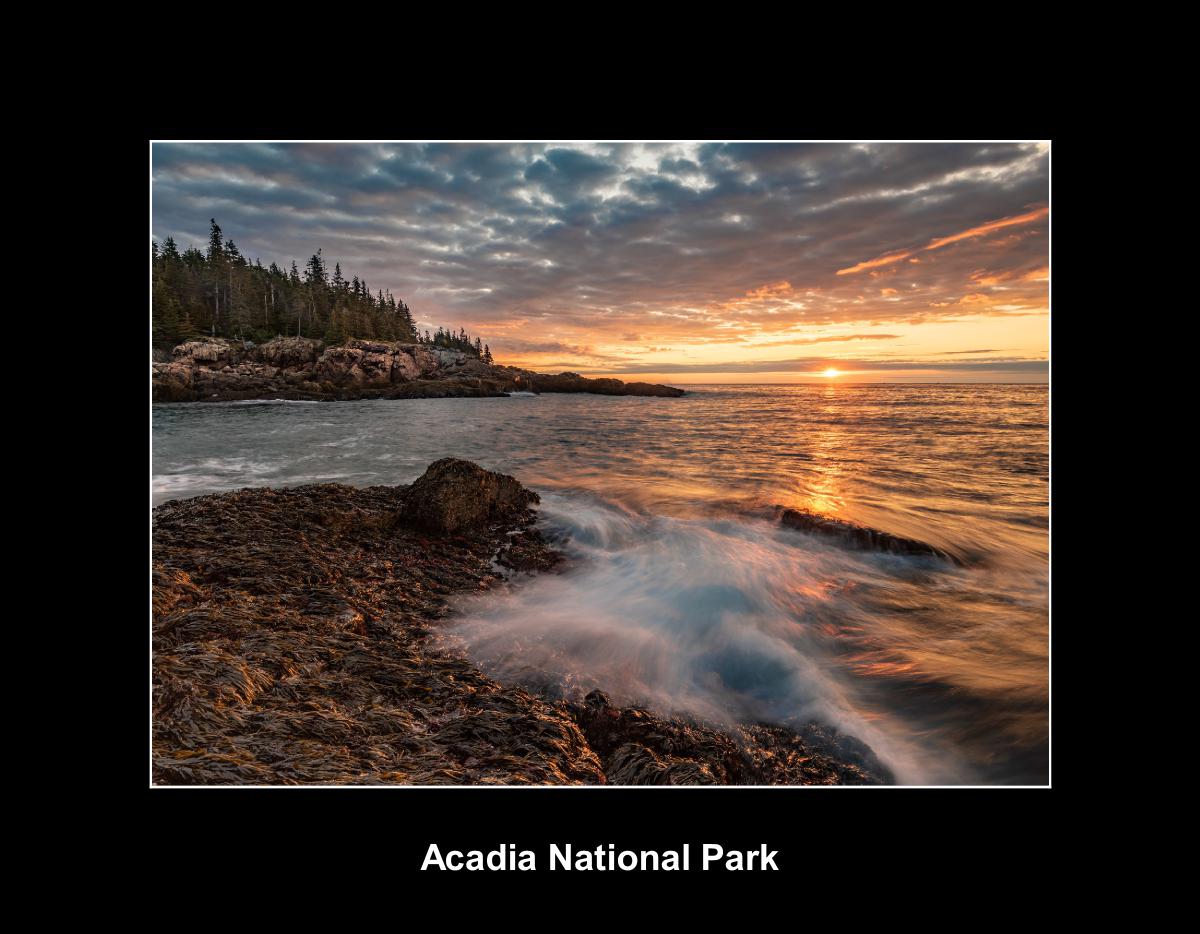 Acadia National Park Calendar