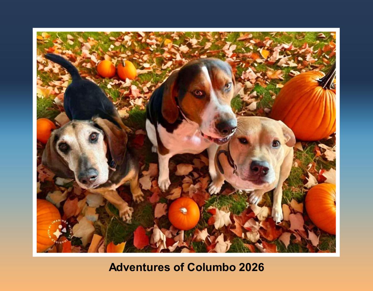 2026 Adventures of Columbo Calendar