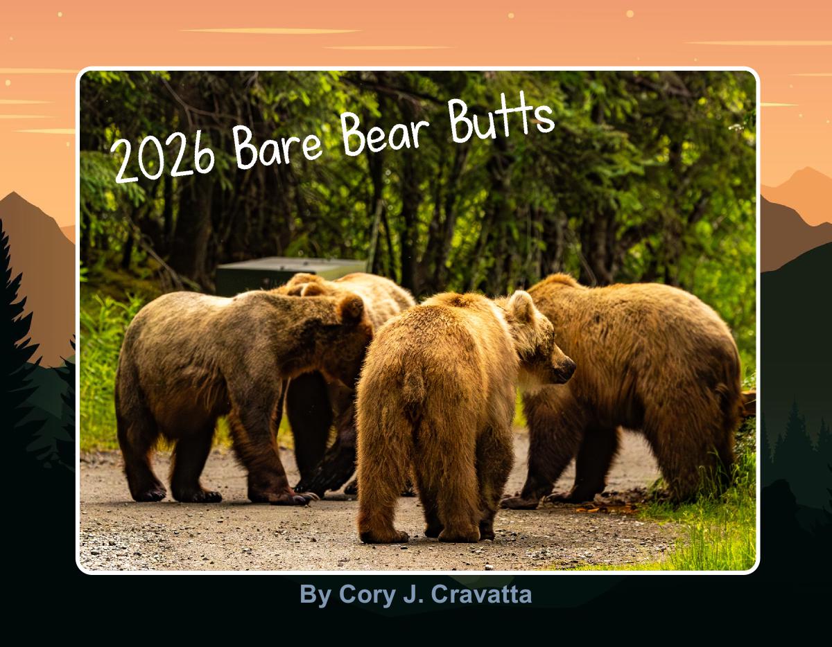 2026 Bare Bear Butts Calendar