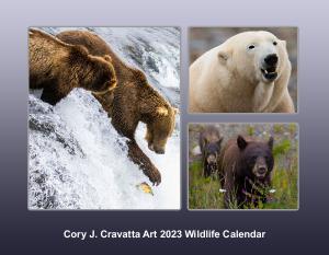 Cory J. Cravatta Art 2023 Wildlife Calendar