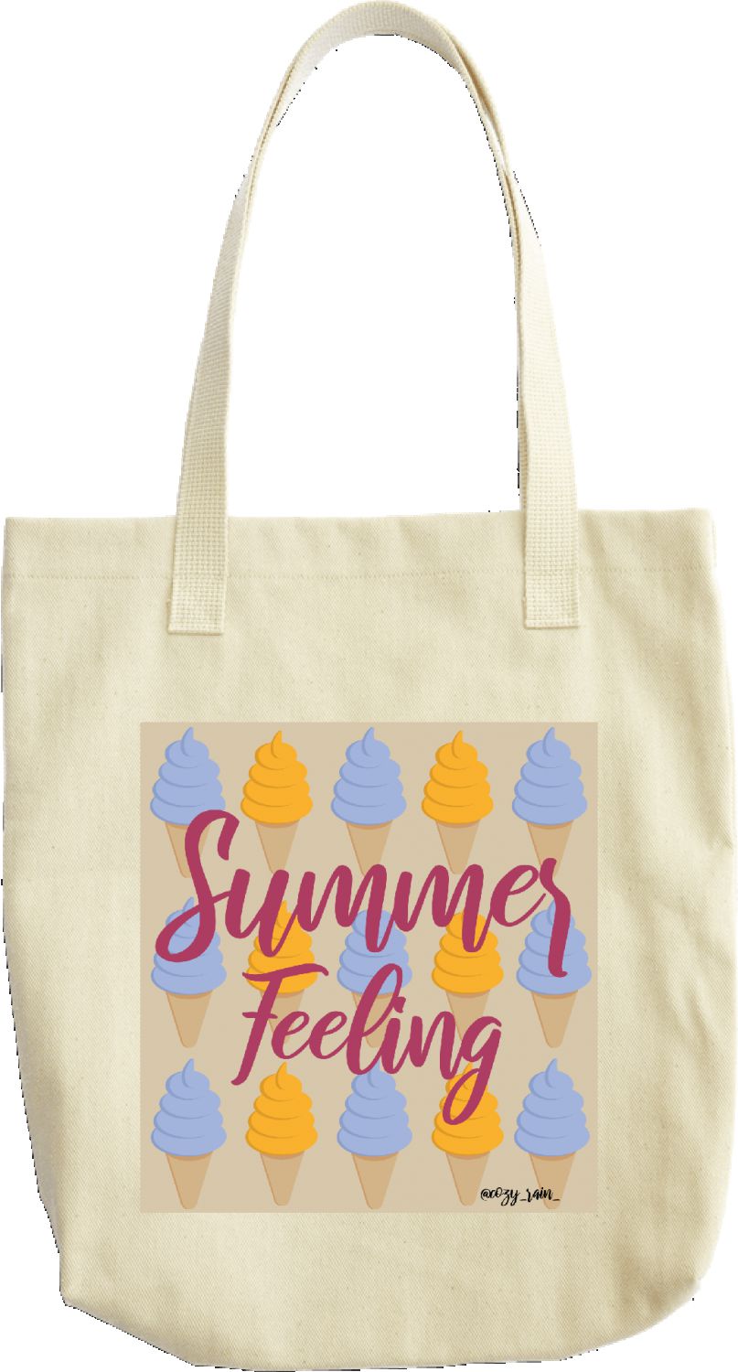 Summer Feeling Tote Bag Ice Cream